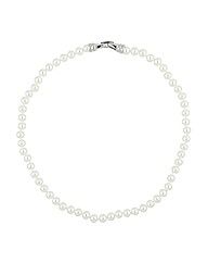 Jon Richard Classic White Pearl Necklace