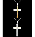 Silver Religious Cross Pendant