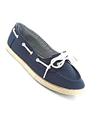 Heart and Sole Rope Boat Canvas