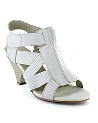 Spot On Aruba Strappy Wedge Sandal