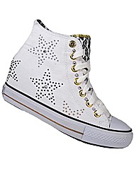 Skechers Daddys Money Star Studded Wedge