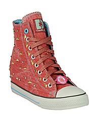 Skechers Daddys Money Megabucks Wedge