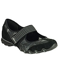 Skechers Womens Bikers Pearl Pop Shoe