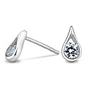 Simply Silver Cubic Zirconia Earring