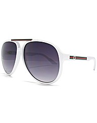 Gucci Plastic Aviator Sunglasses