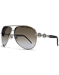 Gucci Chain Aviator Sunglasses
