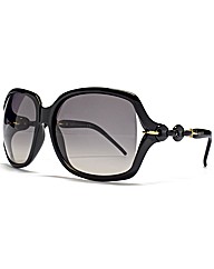 Gucci Oversize Chain Sunglasses