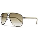 Gucci Metal Aviator Sunglasses
