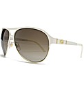 Gucci Metallic Aviator Sunglasses
