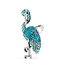 Mood Crystal Flamingo Adjustable Ring