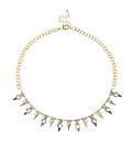 Mood Gold Spike Collar Necklace