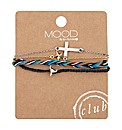 Mood Corded Multi Charm Bracelet Set