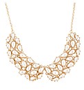 Mood Cream Pearl Collar Effect Necklace
