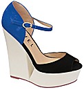Ravel Lagoon high wedge sandal