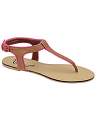 Ravel Lizbeth leather toe post