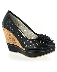 Marta Jonsson leather wedge
