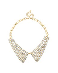 Mood Crystal Collar Effect Necklace