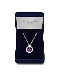 Jon Richard Cubic Zirconia Necklace