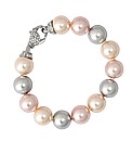 Jon Richard Triple Pearl Tone Bracelet