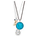 Mood Triple Row Charm Pendant Necklace