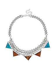 Mood Semi Precious Bunting Necklace