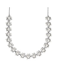 Jon Richard Crystal And Pearl Necklace