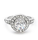 Jon Richard Crystal Stone Surround Ring