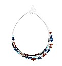 Mood Triple Row Beaded Illusion Necklace
