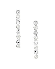 Jon Richard Pearl Crystal Drop Earring