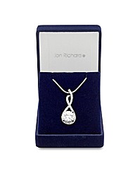 Jon Richard Cubic Zirconia Necklace