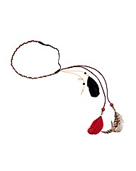 Mood Festival Tassel Stretch Headband