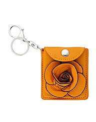 Mood Yellow Mirror Purse Keyring