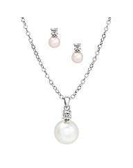Jon Richard Cubic Zirconia Drop Set