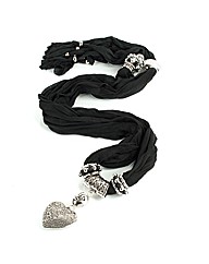 Daniel Bead Heart Scarf