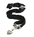 Daniel Bead Heart Scarf