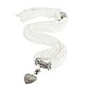 Daniel Bead Heart Scarf