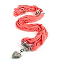 Daniel Bead Heart Scarf