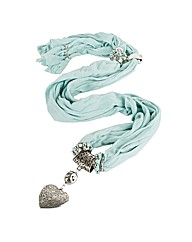 Daniel Bead Heart Scarf