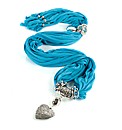Daniel Bead Heart Scarf
