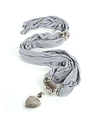 Daniel Bead Heart Scarf