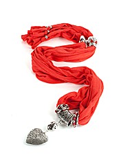 Daniel Bead Heart Scarf