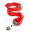 Daniel Bead Heart Scarf