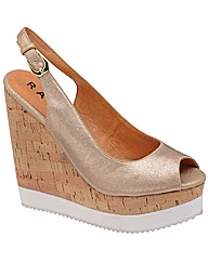 Ravel Lavender high wedge sandal