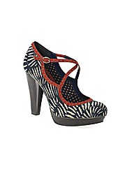 Ruby Shoo Viv Heeled Court Shoe