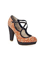 Ruby Shoo Viv Heeled Court Shoe