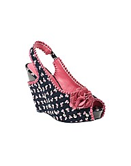 Ruby Shoo Shirley Summer Wedge