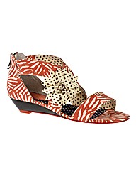 Ruby Shoo Faye Low Wedge Sandal