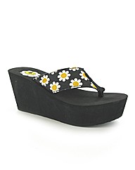 Rocket Dog Diver Wedge Flip Flop