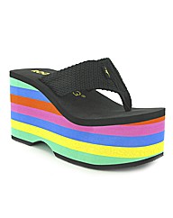 Rocket Dog Big Top Wedge Flip Flop