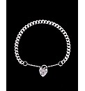 Silver Heavyweight Keppsake Bracelet